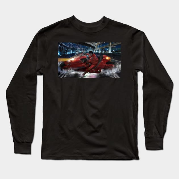 Akira Long Sleeve T-Shirt by uncannyknack